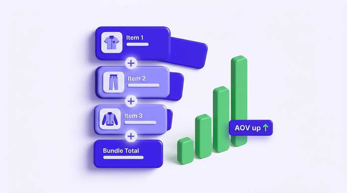 Bundle and upsell Shopify blocks that increase average order value